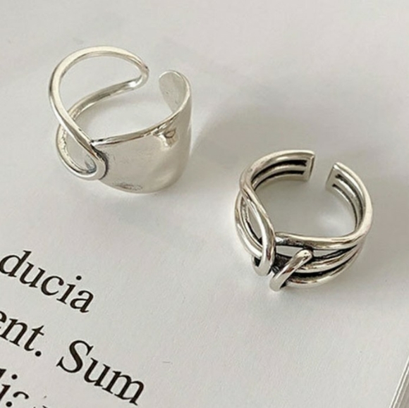 NEW 925 Sterling Silver Knot Ring - Picture 5 of 8